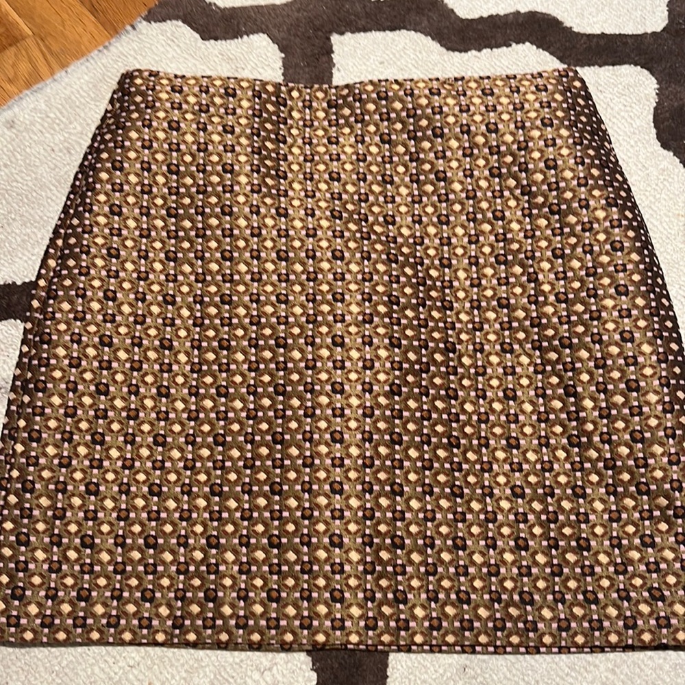 Loft metallic mini skirt size 12